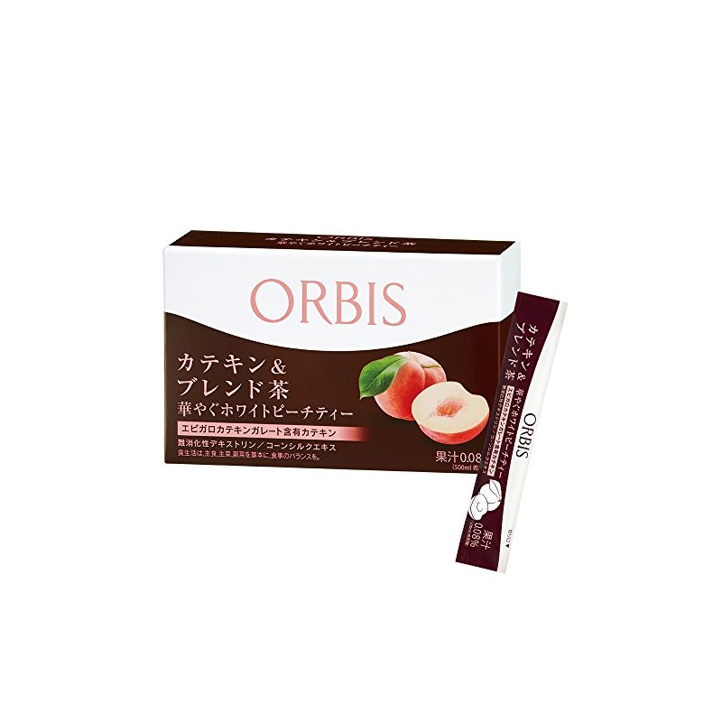Orbis Catechin & Blend Tea (Gorgeous White Peach Tea), 10