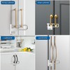NBYT Cabinet Lock,Combination Padlock,Gym Locker Lock Code Long Adjustable Shackle