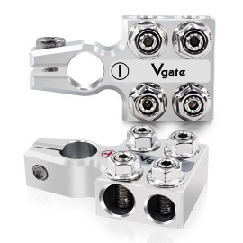 Vgate 8-Way Lead Acid Battery Terminal Connector, AGM Post Terminal Ends, 8AW...