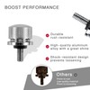 WHTCHSU Silver Aluminum Alloy Seat Bolt Screw Suitable to for