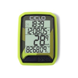 CICLO PROTOS 213 Wireless Bike Computer Green with 13 Functions