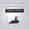 PKINGLAKE 2 in 1 LED Emergency Dash Strobe Light Bar