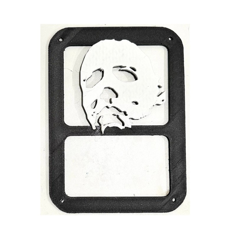 Michael Myers in 3D - Blk w White For Jeep