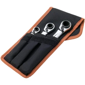 Bahco S4RM / 3T chrome vanadium steel socket wrench set, size 8mm-19mm