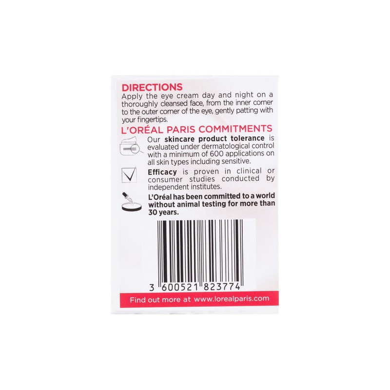 L'Oreal Revitalift Classic Eye Cream 15mL