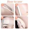 AEIOPRS 1 Stainless Steel Makeup Palette and Spatula Set Cosmetic