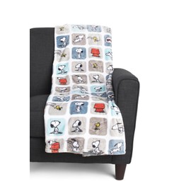 Peanuts Gang Snoopy & Woodstock Velvet Soft Throw Blanket by Berkshire Blanket & Home Co. | 50" x 70"