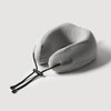 JAJU [JAJU] Rolling Memory Foam Neck Pillow_Gray