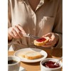 AISBUGUR 2 Pack Stainless Steel Butter Spreader Knife, Butter Knife