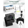 Danyesth Webcam for Laptop, 2K USB Web Camera for PC