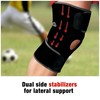 ACE Brand Adjustable Knee Brace with Side Stabilizers Provides Support
