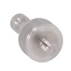 Prism Adapter Knurling Stainless Steel M8 Thread Survey Pole Adapter