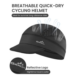 GXCROR Cooling Skull Cap for Men Women Lightweight Breathable Helmet Liner UV Sun Shield for Summer Motorcycle Cycling