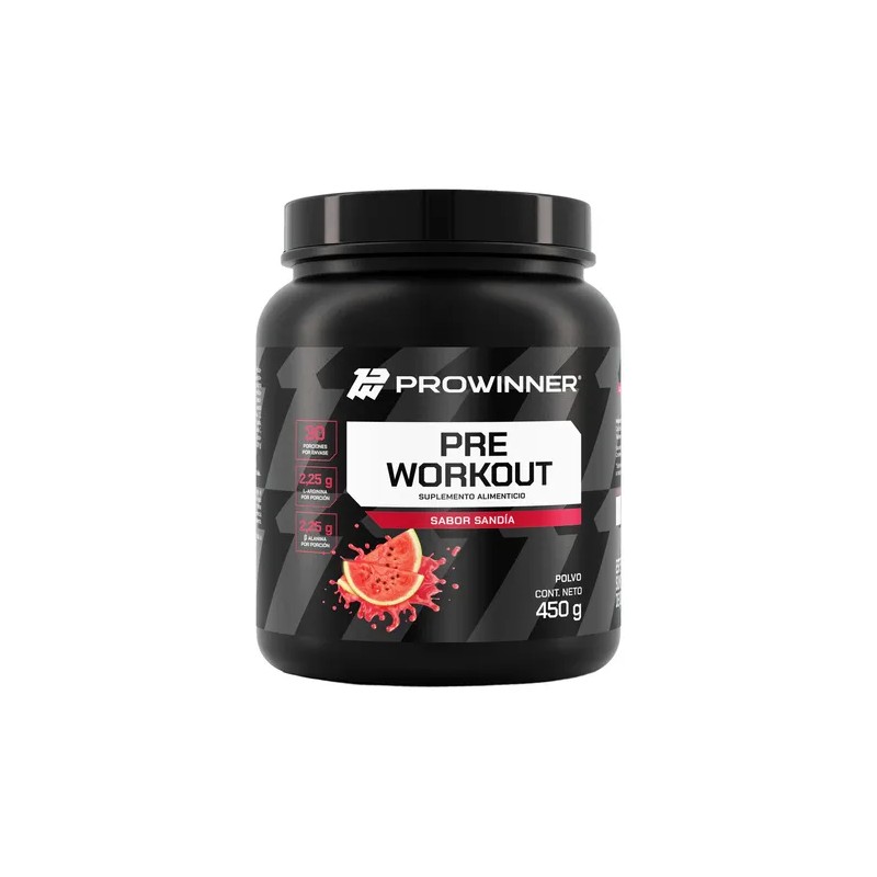 Pre Workout Sabor Sandia (450 Gramos) Prowinner