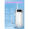 Jet Dentaire Hydropulseur Portable, 300 ml Water Flosser with 5