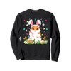 Hamster Easter Egg Hunt Bunny Ear Hamster Happy Easter Sweatshirt