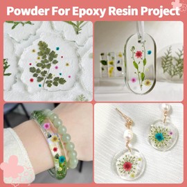300 PIEZAS Flores Secas Mini para Resina, Flores Secas Pequeñas para Manualidades, Flores Secas Mini a Granel para Arte en Resina, Joyería, Fabricación de Velas, Fabricación de Jabón y Manualidades