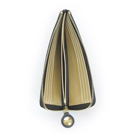 Balcos GL Wallet, L-Shaped Wallet, Felice L, Women's, One Size, Black, black