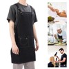Nail Polish Apron Adjustable Nail Salon Kitchen Bib Aprons Cosmetic