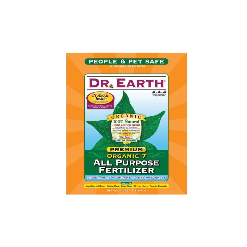 DR EARTH 706P Organic 7 All Purpose Fertilizer in Poly