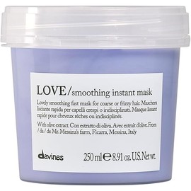 Davines LOVE Smoothing Instant Mask, Anti-Frizz Action for Sleek and Smooth Results, 1 Count, 8.45 fl. oz.
