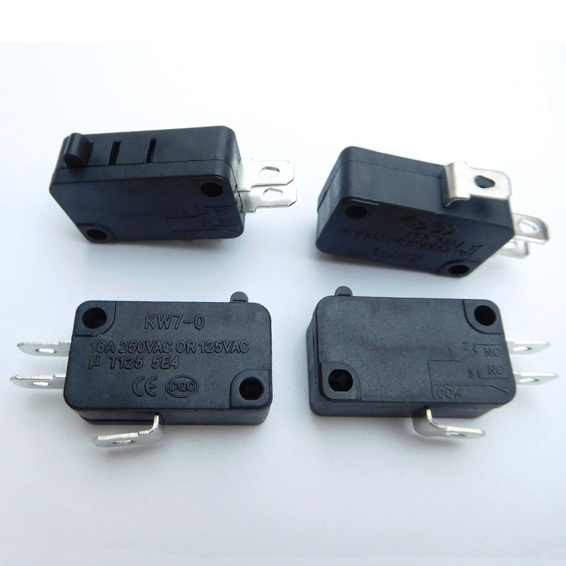 KW7-0 3 Pins 1NO 1NC Microswitches Micro Switch for Electric