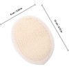 Guante Exfoliante Desechable de Lufa Beige HOODANCOS (10 Pzas)
