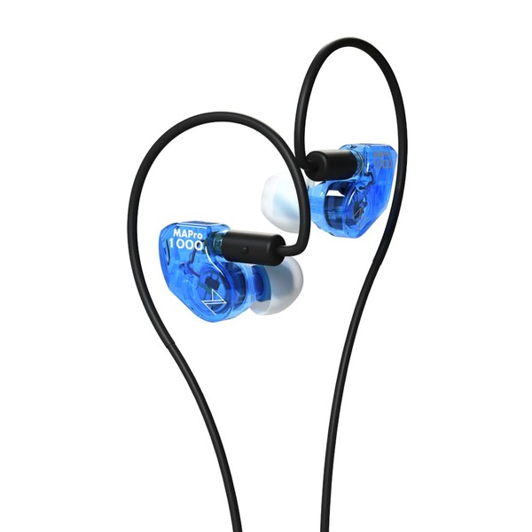 Maestraudio MAPro1000 Shower Blue [OTA-MAPRO-1000-SB] Monitor Earphone Shape, MMCX Cable