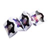 Healvian 300pcs Fish Shaped Nail Art Guide Forms Thickened Crystal