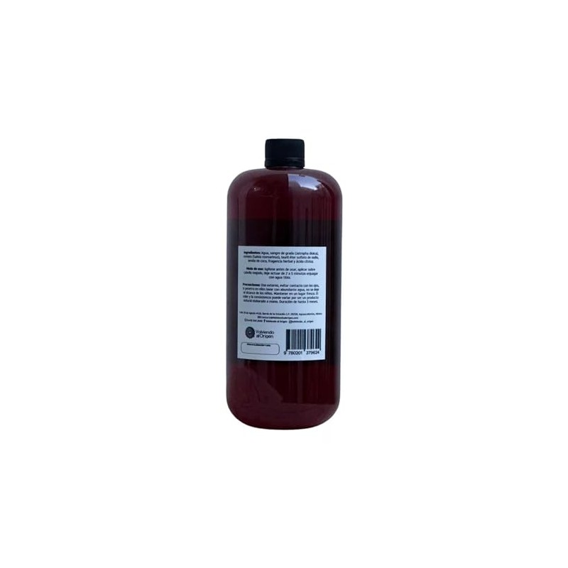 Champú Sangre De Grado 1L Volviendo Al Origen Artesanal