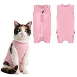 Cat Post Surgery Recovery Suit Body Suit After Surgery Onesie Post Surgery fof Cats - Cat Surgical Recovery Clothing- Post Surgery Bodysuit for Cats