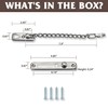 Alise Chain Door Guard Lock,Door Chain Locks with Safety Spring