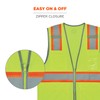 Ergodyne GloWear 8246Z Two-Tone Safety Vest, High Visibility Mesh, Reflective