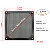 Parrillas de filtro de ventilador de computadora de 120 mm