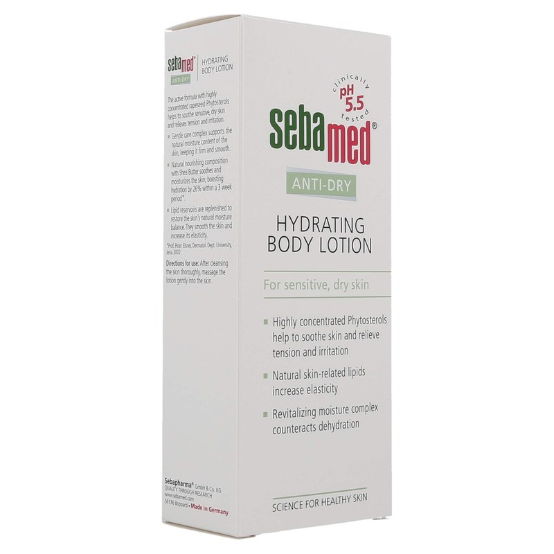 Sebamed Anti Dry Hydrating Body Lotion, 6.8 oz.