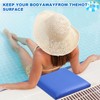 meiqidi 2 Pcs Poolside Seating Mat - 12 Inch Pool