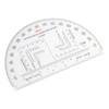 MONOJLY Protractor Military Protractor Coordinate Scale for Topographical Map Reading