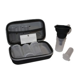 STAT Fitness Powdered Supplement Case - Gray