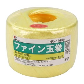 三友産業 ファイン玉巻 黄 HR-136 400m