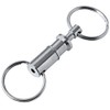 Set of 2 PR-BUNKEY Detachable Key Chain Key Ring Separate