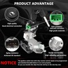 RAMATA Ignition Switch Lock Cylinder with Key (with Blank Chip)