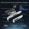 Binardat PCIE to USB 3.0 Expansion Card, 2 USB Type-A