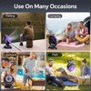 AJVV Camping Fan, 20000mAh Portable Rechargeable Battery Powered Fan with