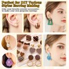 Evatage Jewelry Glue with 1002Pcs Stainless Steel Earring Posts and
