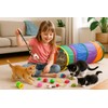 PUBAMALL Túnel para Gatos, Juguete Extensible Plegable para Jugar con