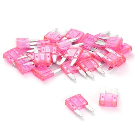 (25Pcs) 4 Amp Mini Car Fuses, 4A Automotive Fuses, Blade Fuse for Car/RV/Truck/SUV/Motorcycle/Boat