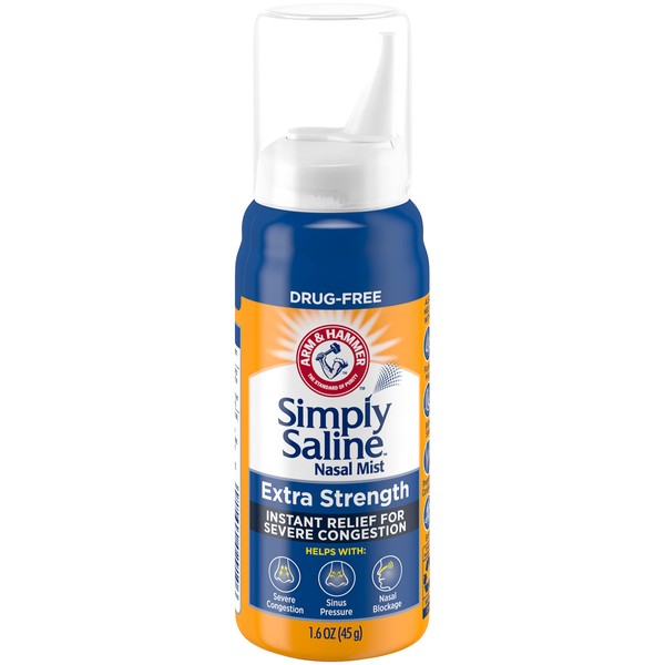 Simply Saline Nasal Mist, Extra Strength for Severe Congestion, 1.5