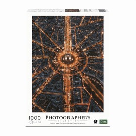 Ambassador Hearts 7230924 Arc de Triomphe in Paris, 1000 Pieces Puzzle for Adults and Children from 12 Years, Photographer's Collection, Sebastien Nagy