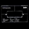 KAISH Acrylic Pickup Routing Template Pickup Templates for P-90 Pickup
