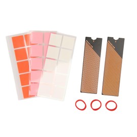 Kit de Disipador Térmico de Grafeno de Cobre para SSD M.2, Refrigeración a 20 ℃, Fácil Instalación, Diseñado para SSD M.2, con 20 Almohadillas de Silicona y 10 Cintas Adhesivas